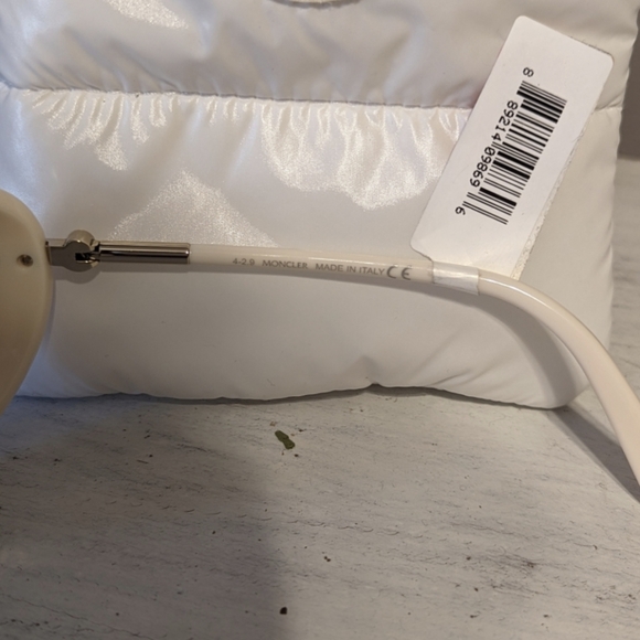 NEW Moncler Polarized Lens Aviator Sunglasses ML 0128 - Picture 4 of 13